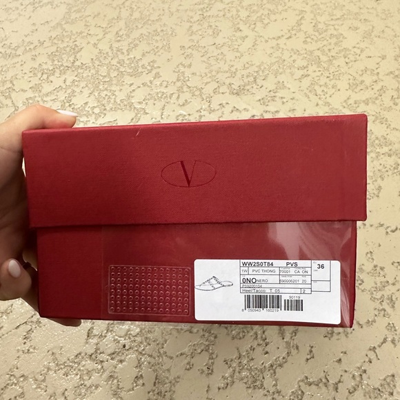 Valentino black with gold rock stud jelly flats. Size 36 - Picture 5 of 5